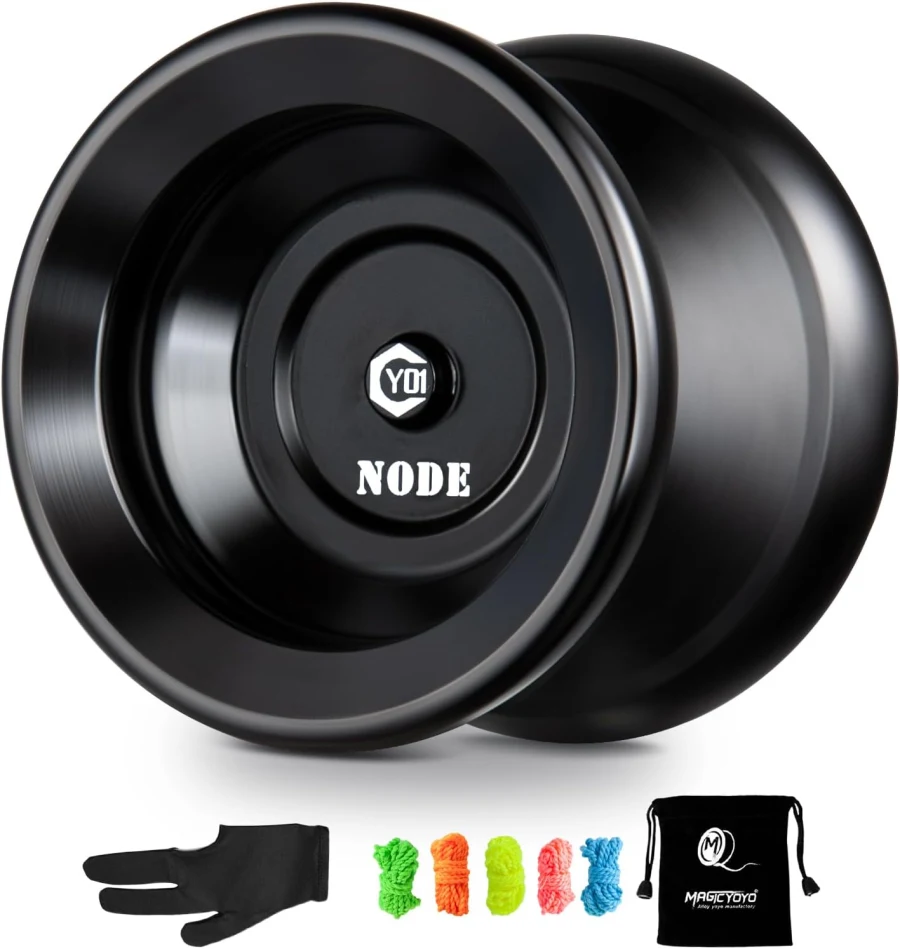 MAGICYOYO Y01 Node black aluminum unresponsive yo-yo